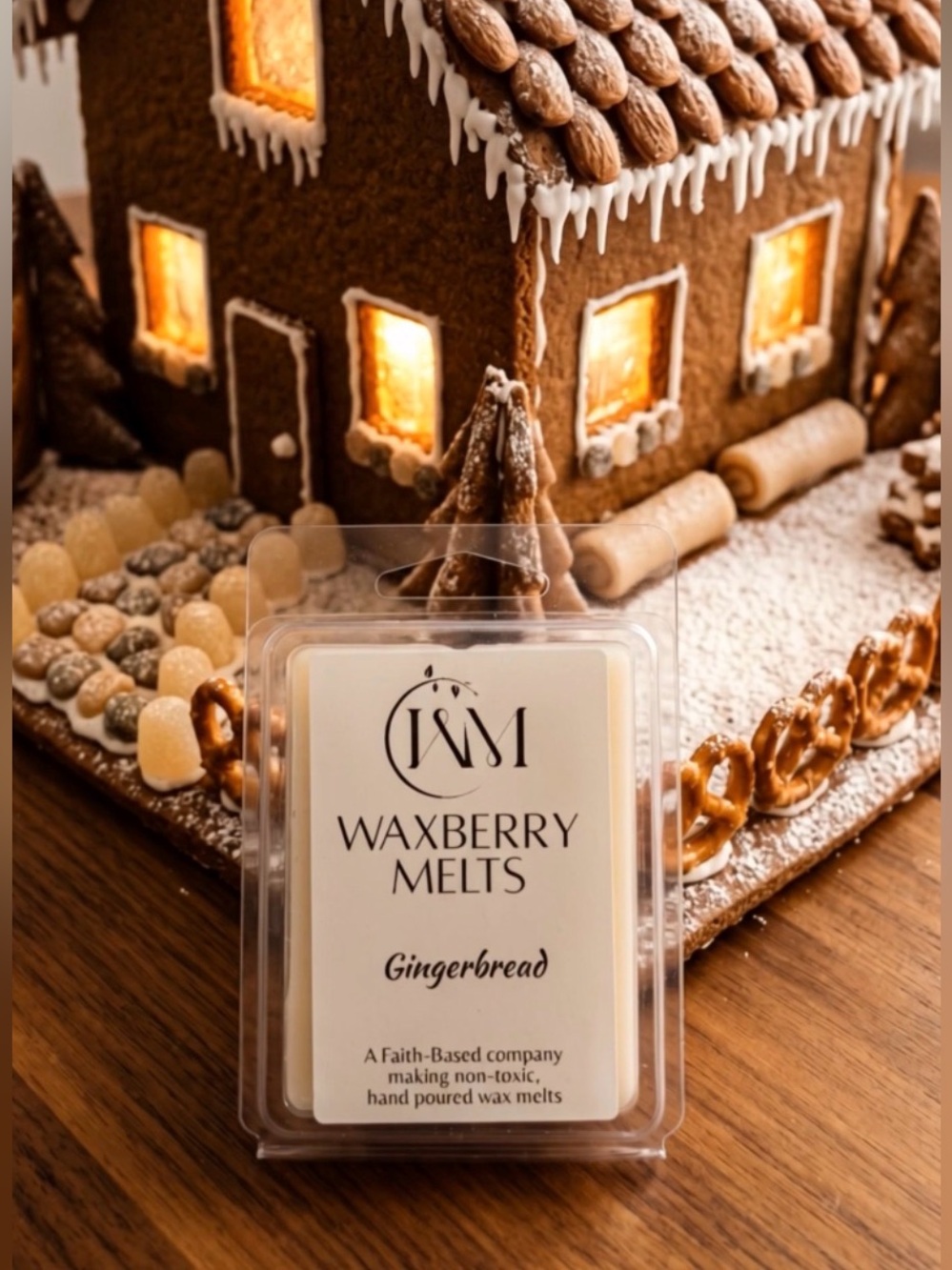 Hand Crafted Gingerbread Scented Wax Melts